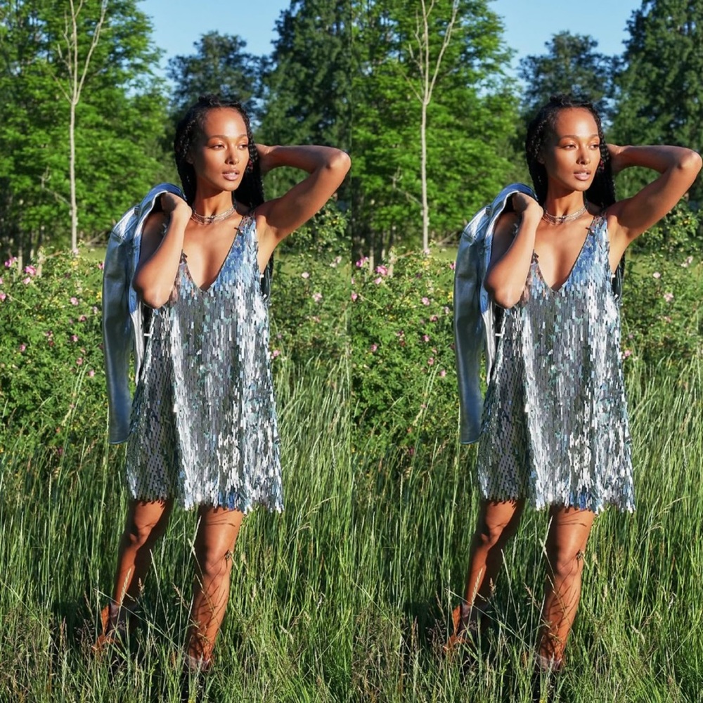 Free People Bali Over The Rainbow Mini Dress